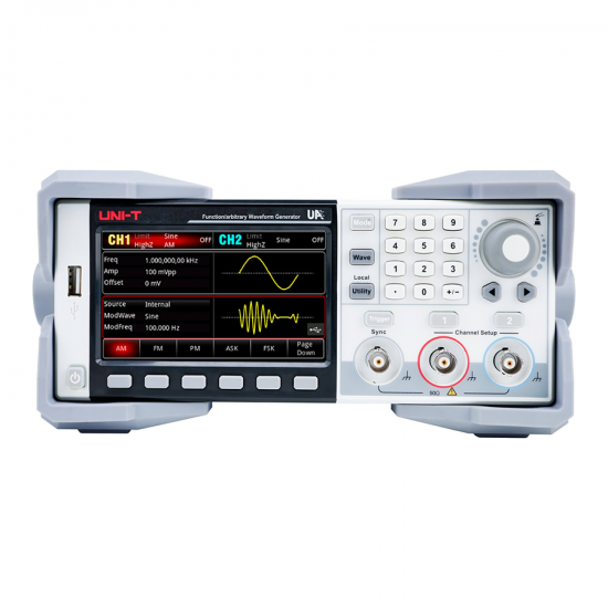 Unit UTG2082X 80MHz 2 Kanallı Gelişmiş Seri Dalga Formu Jeneratörü