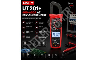 Unit UT 201+ 400-600A AC Pensampermetre İncelemesi