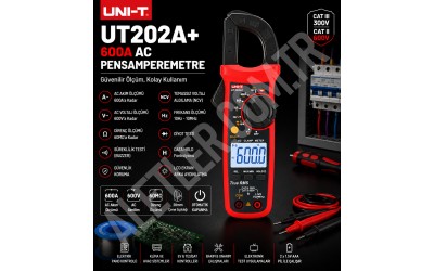 Unit UT202A+ 600A AC Pensampermetre İncelemesi