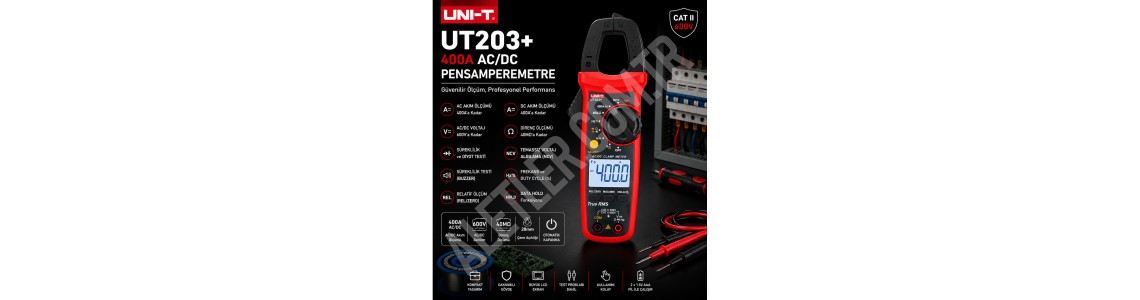 Unit UT 203+ 400A AC/DC Pensampermetre İncelemesi