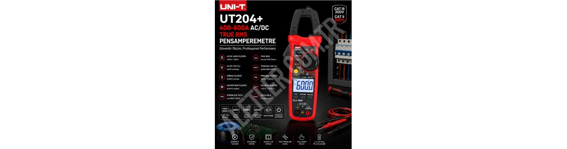 Unit UT204+ AC-DC True RMS Pensampermetre İncelemesi