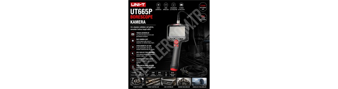 Unit UT665P Borescope Kamera İnceleme ve Tanıtım
