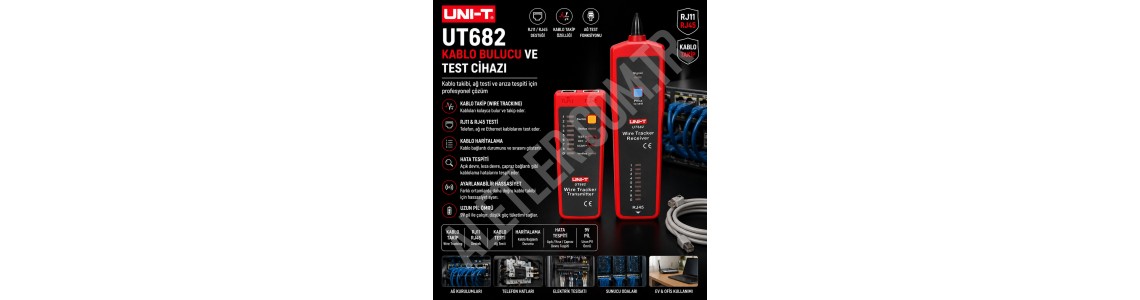 Unit UT 682 Kablo Bulucu ve Test Cihazı İnceleme & Tanıtım