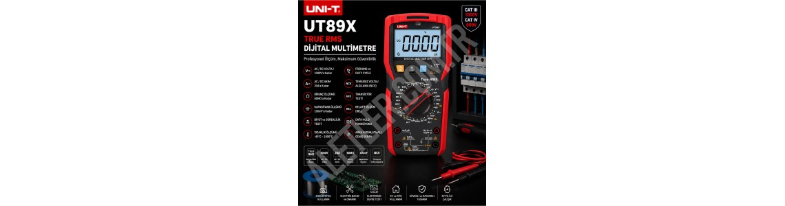 Unit UT 89X Dijital Multimetre İnceleme ve Tanıtım