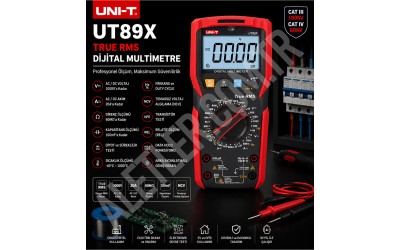Unit UT 89X Dijital Multimetre İnceleme ve Tanıtım