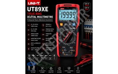 Unit UT 89XE Dijital Multimetre