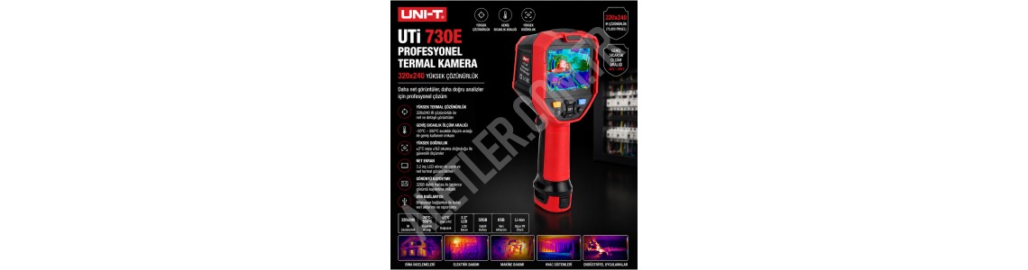 Unit UTi730E 320×240 Profesyonel Termal Kamera İnceleme ve Tanıtım
