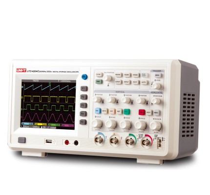 Unit UTD 4204C 4 Kanal 200Mhz Dijital Hafızalı Osiloskop