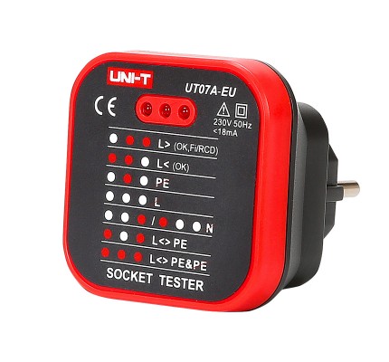 Unit UT07A-EU Priz Test Cihazı