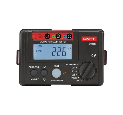 Unit UT582+ Dijital RCD Test Cihazı (ELCB)