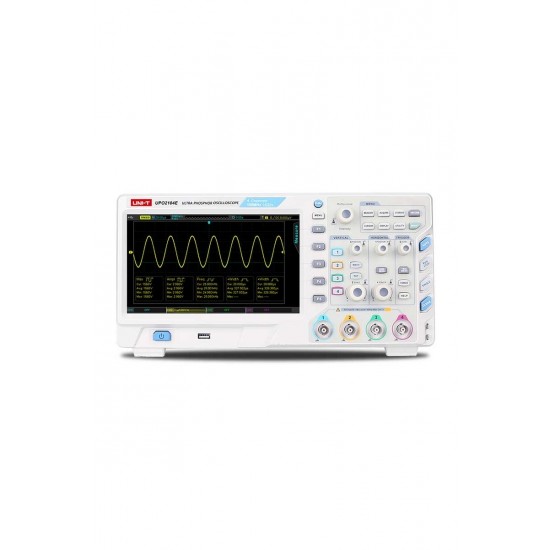 Unit UPO2104E 100MHz 4 Kanal Ultra Fosforlu Osiloskop