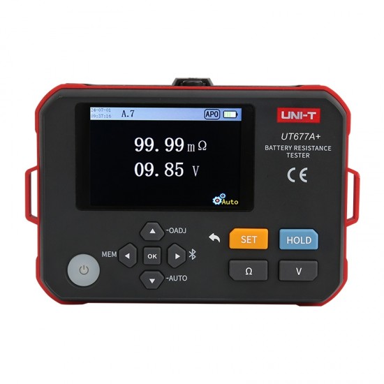 Unit UT677A+ Pil Batarya İç Direnç Test Cihazı