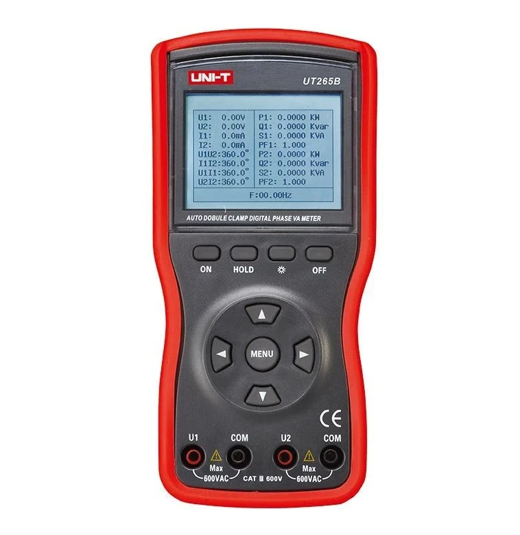 Unit UT265B Akıllı Tip İki Fazlı Dijital Voltampermetre