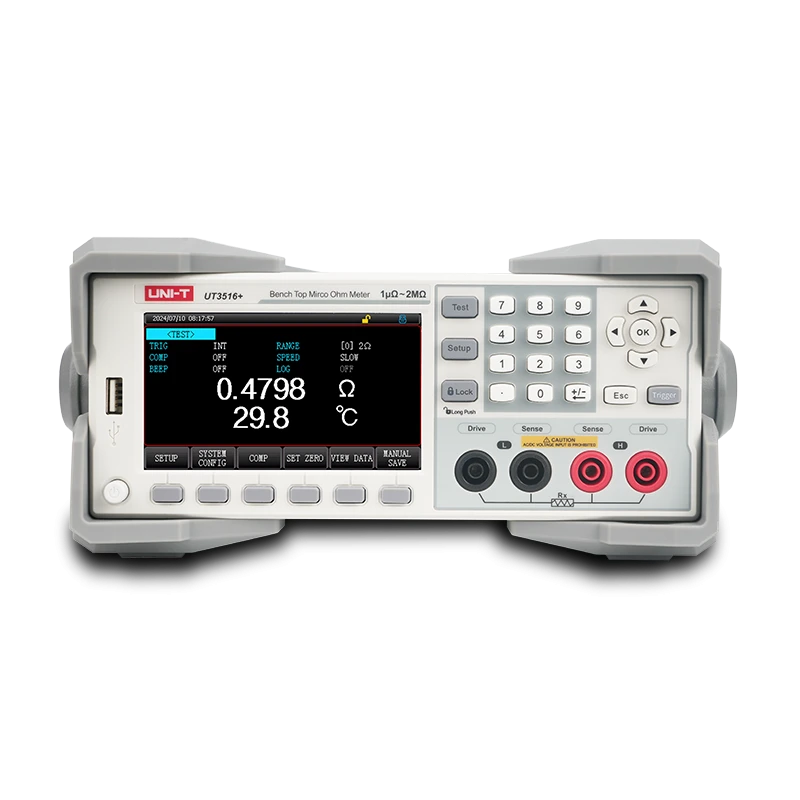 Unit UT3516+ Direnç Test Cihazı Dc Mikro Ohm Metre