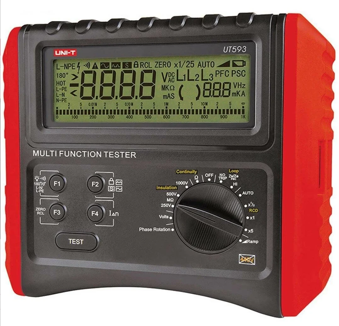 Unit UT593 Çok Fonksiyonlu Elektrik Tesisat Test Cihazı