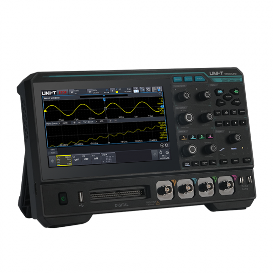 Unit MSO1254HD 250 MHz 4 Kanallı 12 Bit Karışık Sinyal Osiloskopu