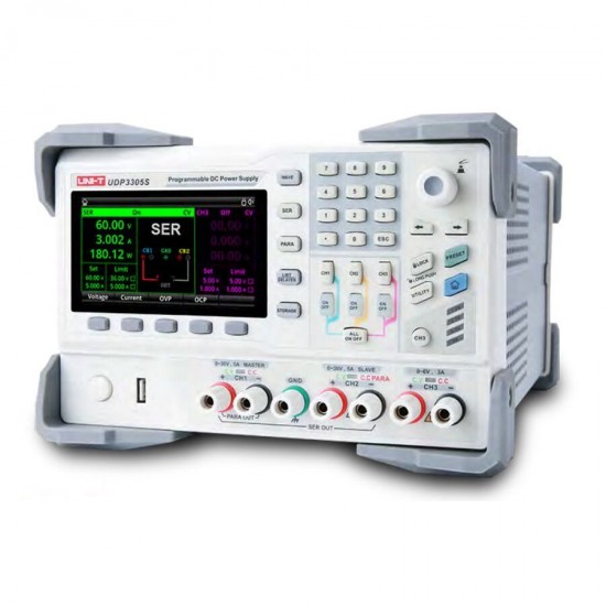 Unit UDP3305S 4 Kanallı Programlanabilir Lineer DC Güç Kaynağı 328W 30V 5A