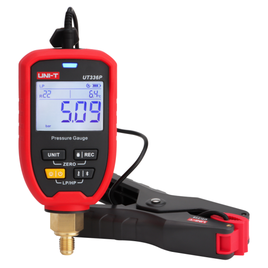 Uni-T UT336P KIT Kablosuz Basınç Ölçer ve Sıcaklık Kelepçesi