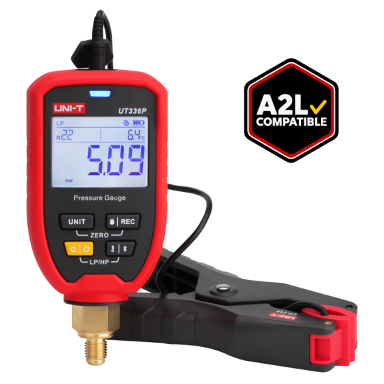 Uni-T UT336P KIT Kablosuz Basınç Ölçer ve Sıcaklık Kelepçesi