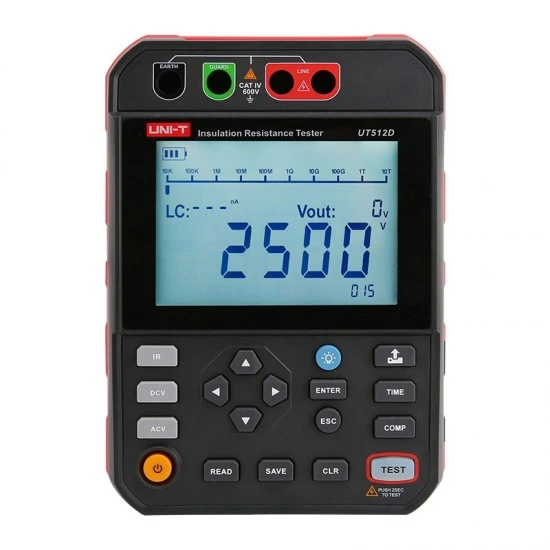 Unit UT512D İzolasyon Direnci Test Cihazı