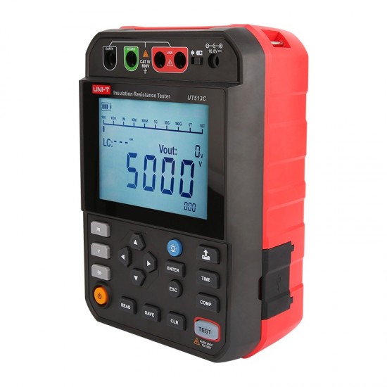 Unit UT513C 5kV Yalıtım Direnci Test Cihazı