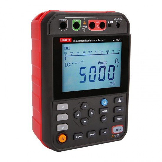 Unit UT513C 5kV Yalıtım Direnci Test Cihazı