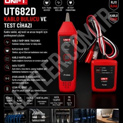 Unit UT 682D Kablo bulucu ve Test Cihazı