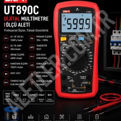 Unit UT890C Dijital Multimetre Ölçü Aleti