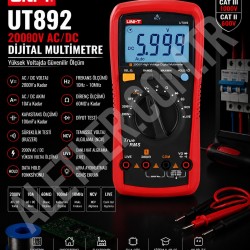 Unit UT892 2000V AC/DC Dijital Multimetre
